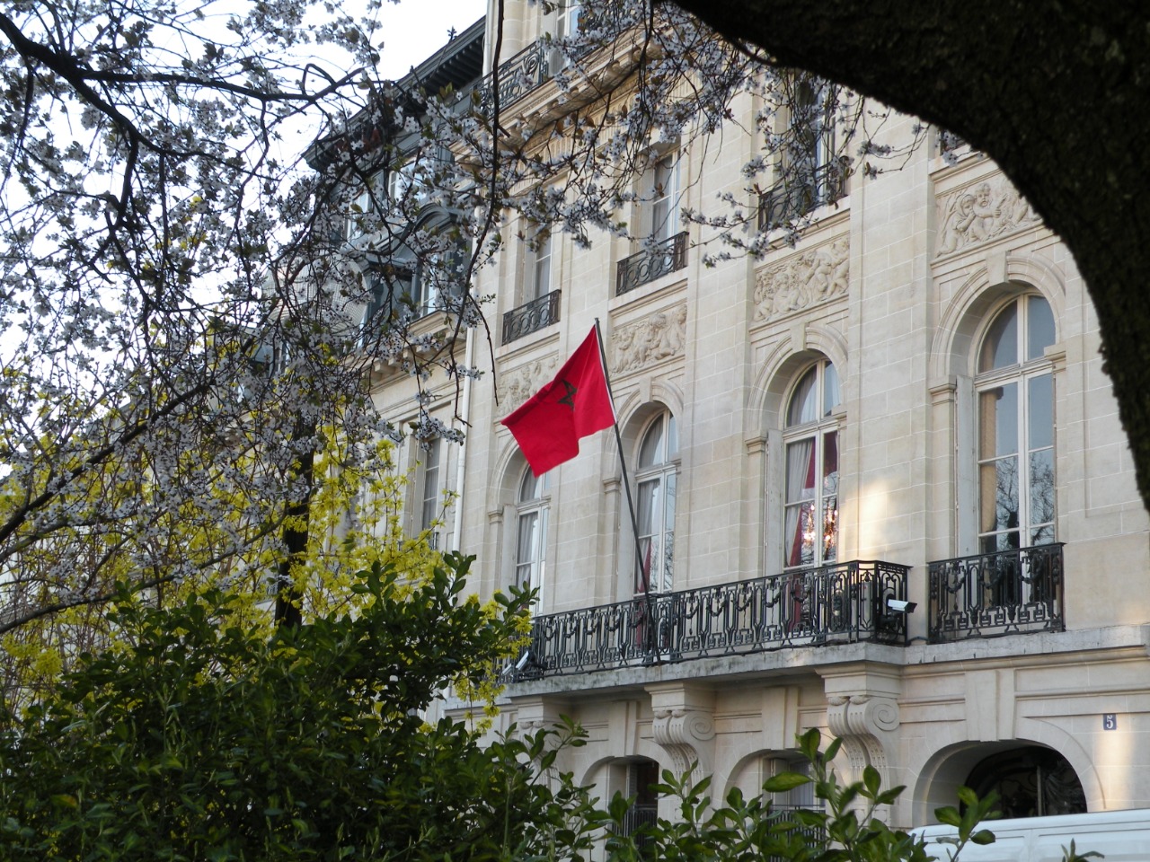 L'ambassade du Maroc à Paris. Crédit : DR