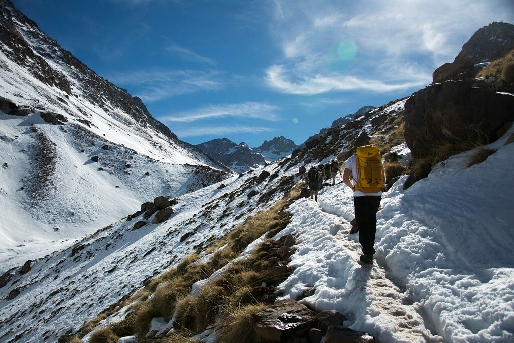 Trekking dans le Haut-Atlas. DR