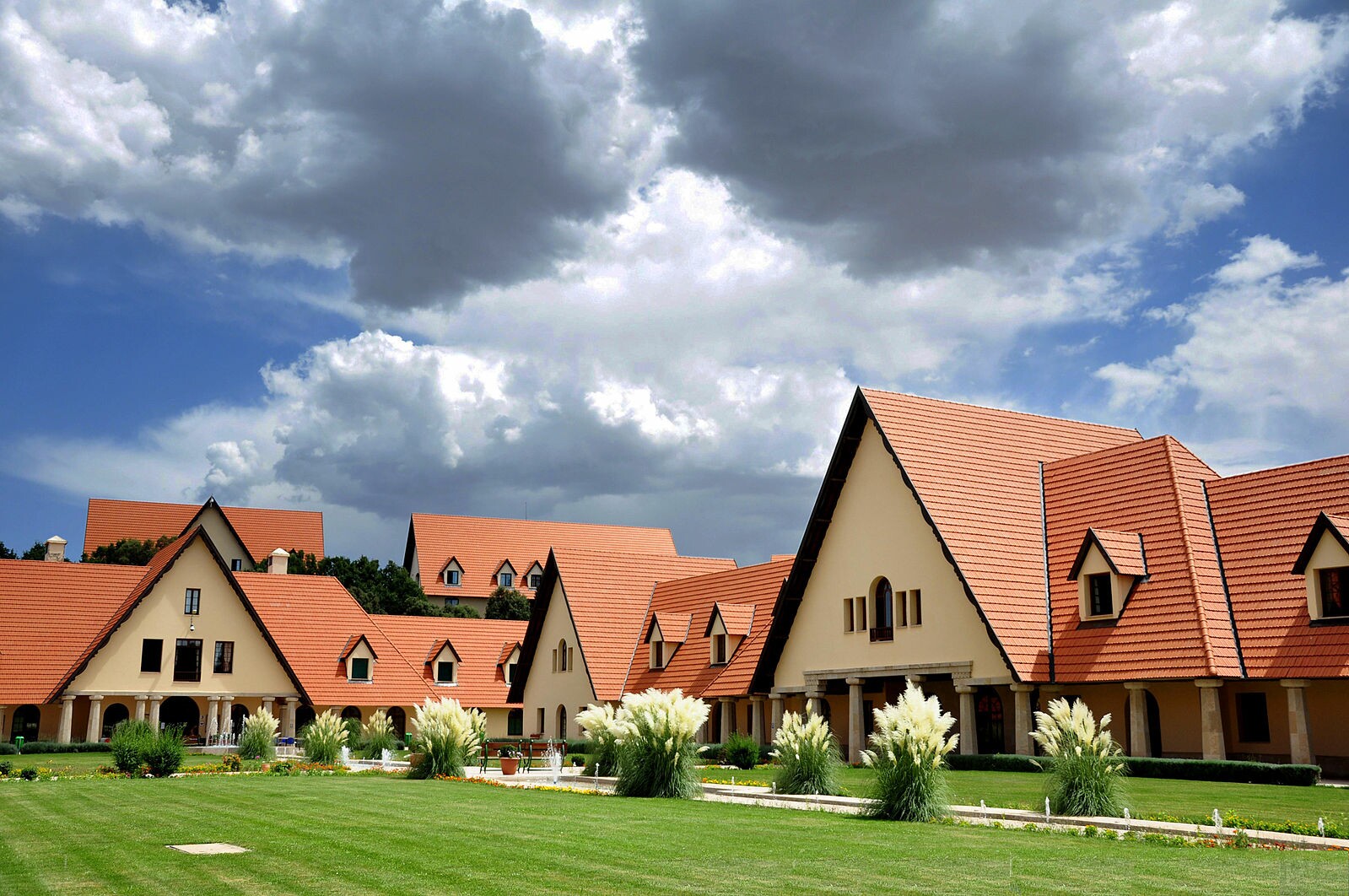 Le campus de l'Université Al Akhawayn, à Ifrane.