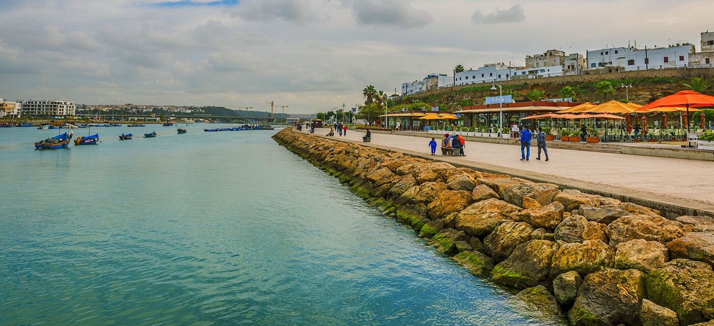 Berges du Bouregreg. Quai de Rabat. Crédit : Agence pour l'aménagement de la vallée du Bouregreg