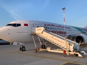 Un avion de Royal Air Maroc.