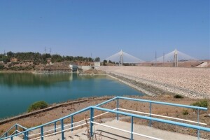 Le barrage Sidi Mohammed Ben Abdellah.