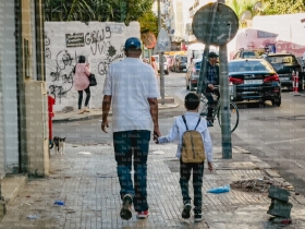 Ecolier au Maroc.