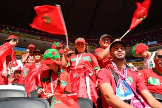 Supporters marocains. Qatar 2022