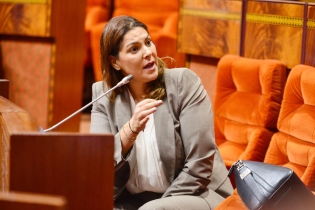 Fatima Ezzahra El Mansouri, ministre de l’Aménagement du territoire national, de l’Urbanisme, de l’Habitat et de la Politique de la ville. Crédit: MAP