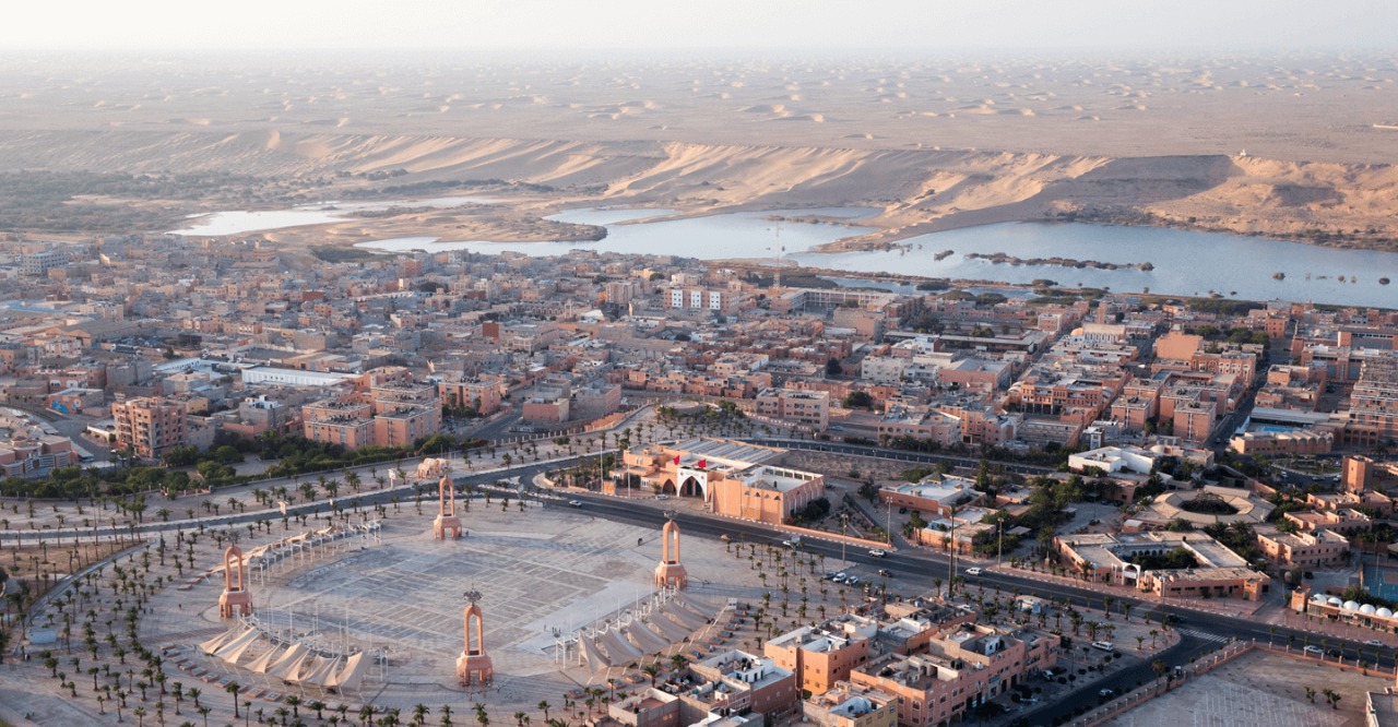 La ville de Laâyoune. Crédit : ONMT