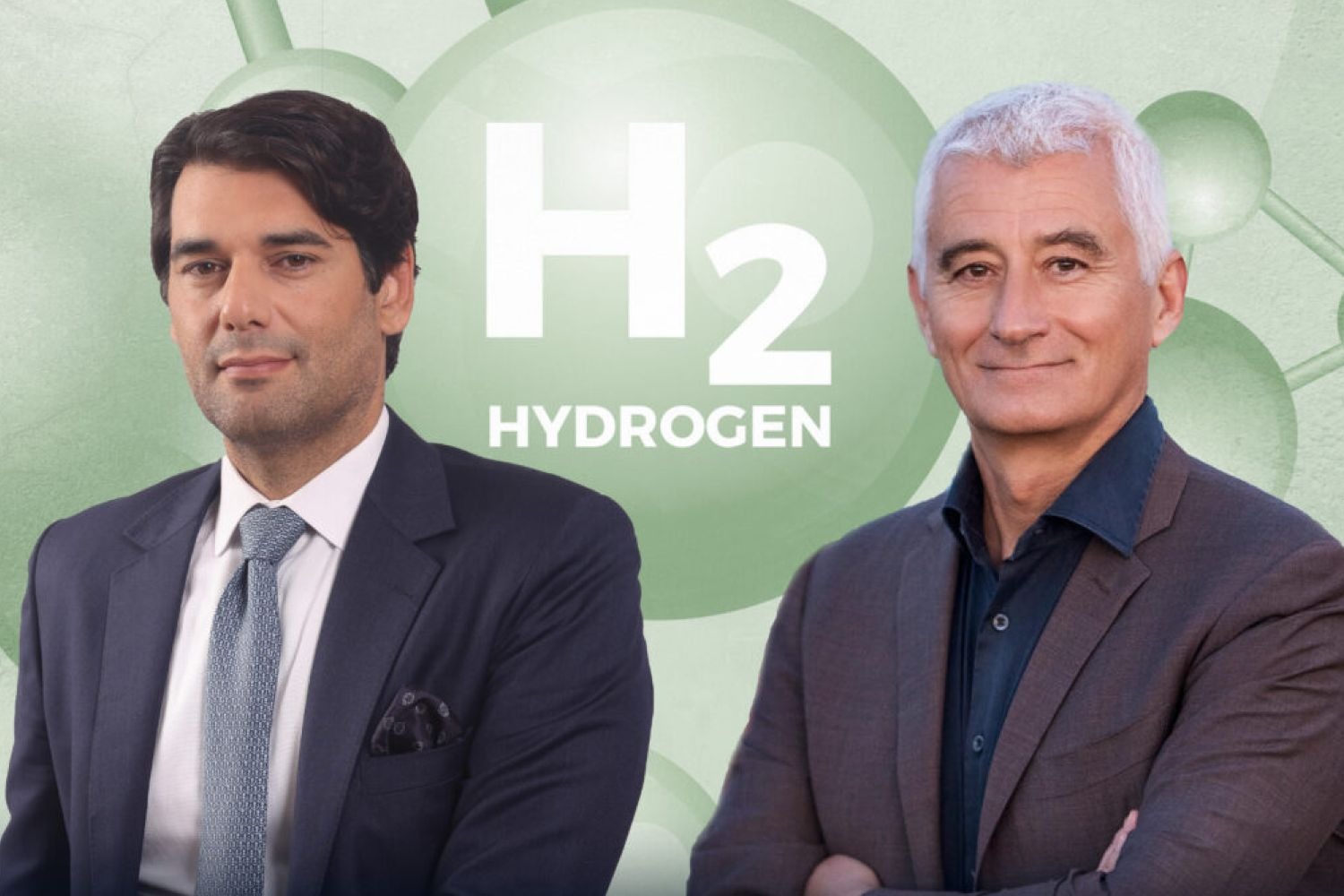Moundir Zniber (à-g) et Thierry Lepercq (à-d)