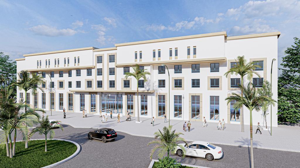 La future clinique Akdital à Essaouira
