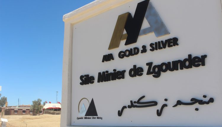 La mine de Zgounder. Crédit: Aya Gold & Silver