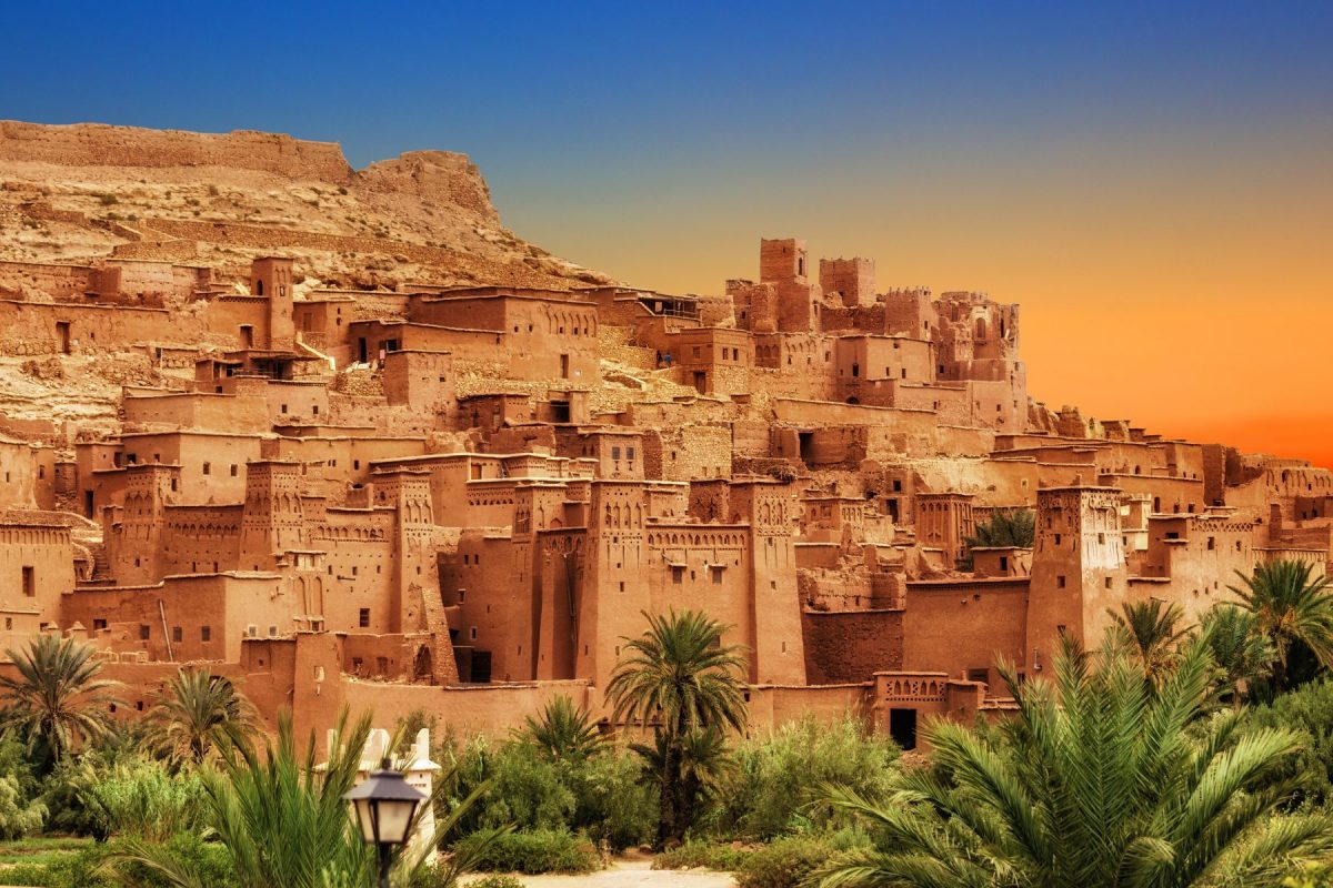La Kasbah d'Ait ben Haddou à Ouarzazate. Crédit : DR