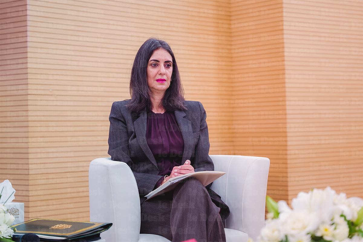 Nadia Fettah, ministre de l'Economie et des Finances. Crédit: Le Desk