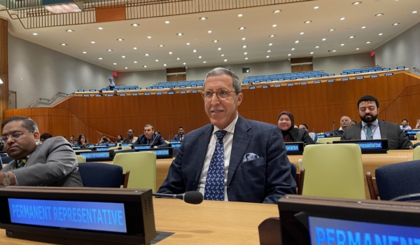L'ambassadeur représentant permanent du Maroc auprès de l’ONU