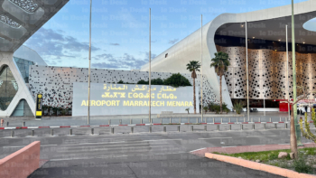 L'aéroport Marrakech-Menara. Crédit : Le Desk