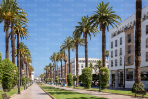 Centre-ville de Rabat.