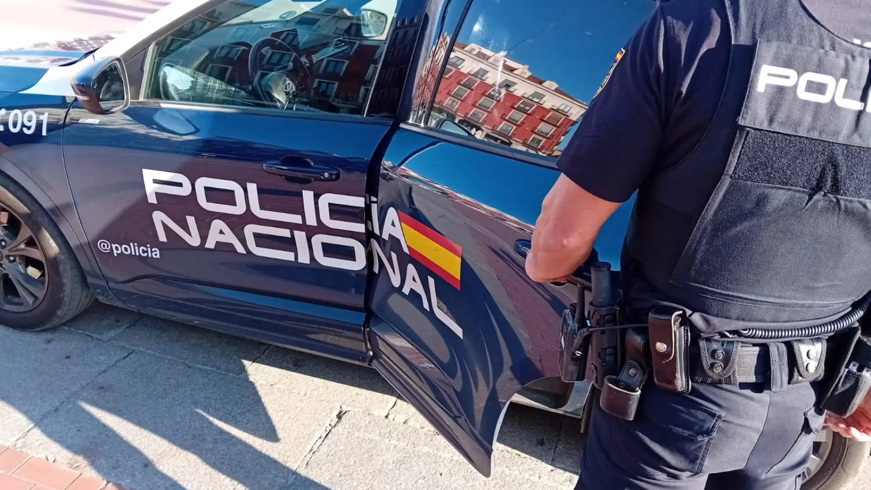 Police nationale espagnole.