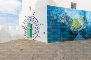 Le street art, devenu un marqueur identitaire de la ville d’Assilah. Crédit : Oussama Rhaleb/ Le Desk