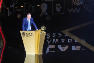 Marrakech : Cérémonie annuelle de remise des prix de la Confédération Africaine de Football CAF Awards pour la saison 2023.