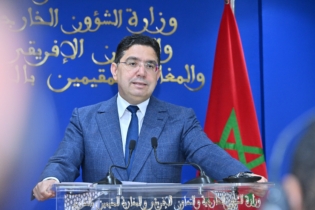 Le ministre des Affaires étrangères, de la Coopération africaine et des Marocains résidant à l’étranger, Nasser Bourita. crédit: MAP