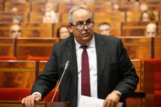 Azeddine El Midaoui à la Chambre des représentants, le 10 février 2024. Crédit: MAP