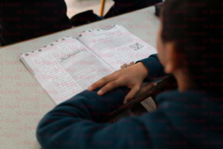 Un élève dans une salle de classe (photo d'illustration).