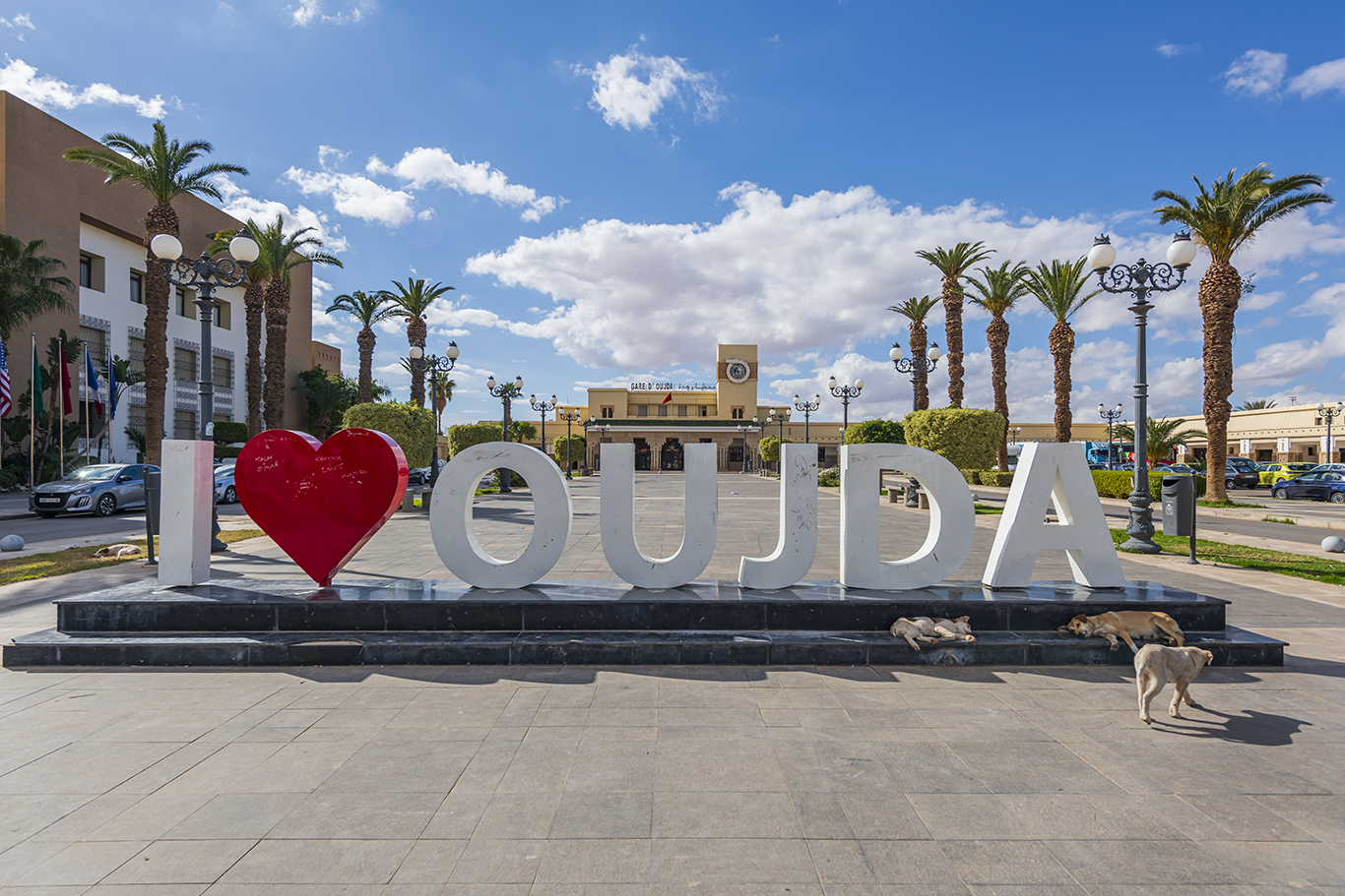 La ville d’Oujda entre dans les cœurs de ses visiteurs. Crédit : Oussama Rhaleb / Le Desk