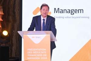 Imad Toumi, président-directeur général du groupe Managem.