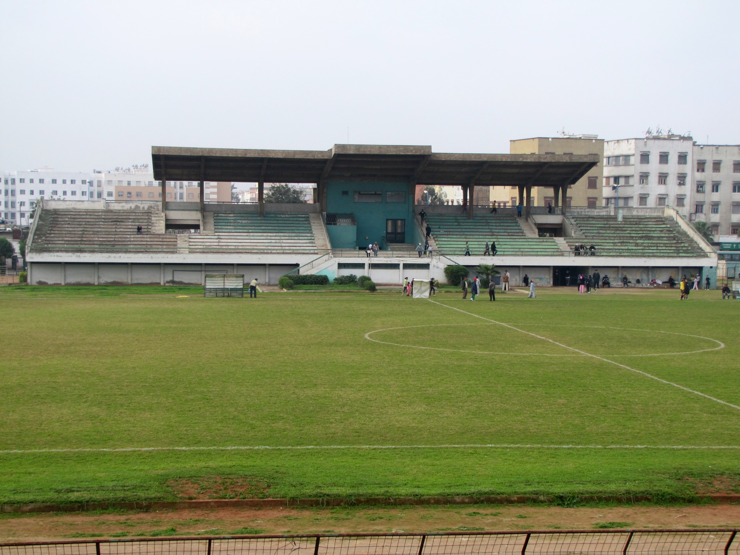 Le stade Tessema, à Casablanca.