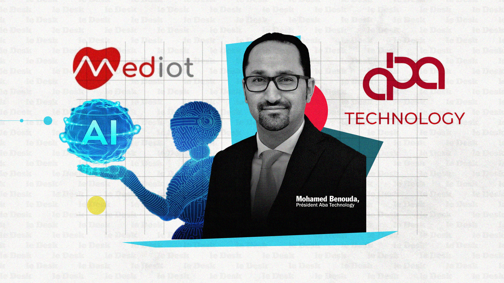 Mohamed Benouda, président-fondateur du groupe Aba Technology