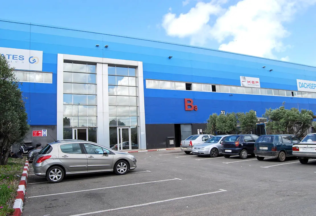 Les installation de KEP à Soft Logistic Aïn Sebaa (Casablanca). Crédit: KEP