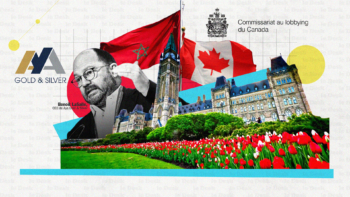 La minière canadienne Aya Gold & Silver s'est inscrite comme lobbyiste du Maroc à Ottawa.