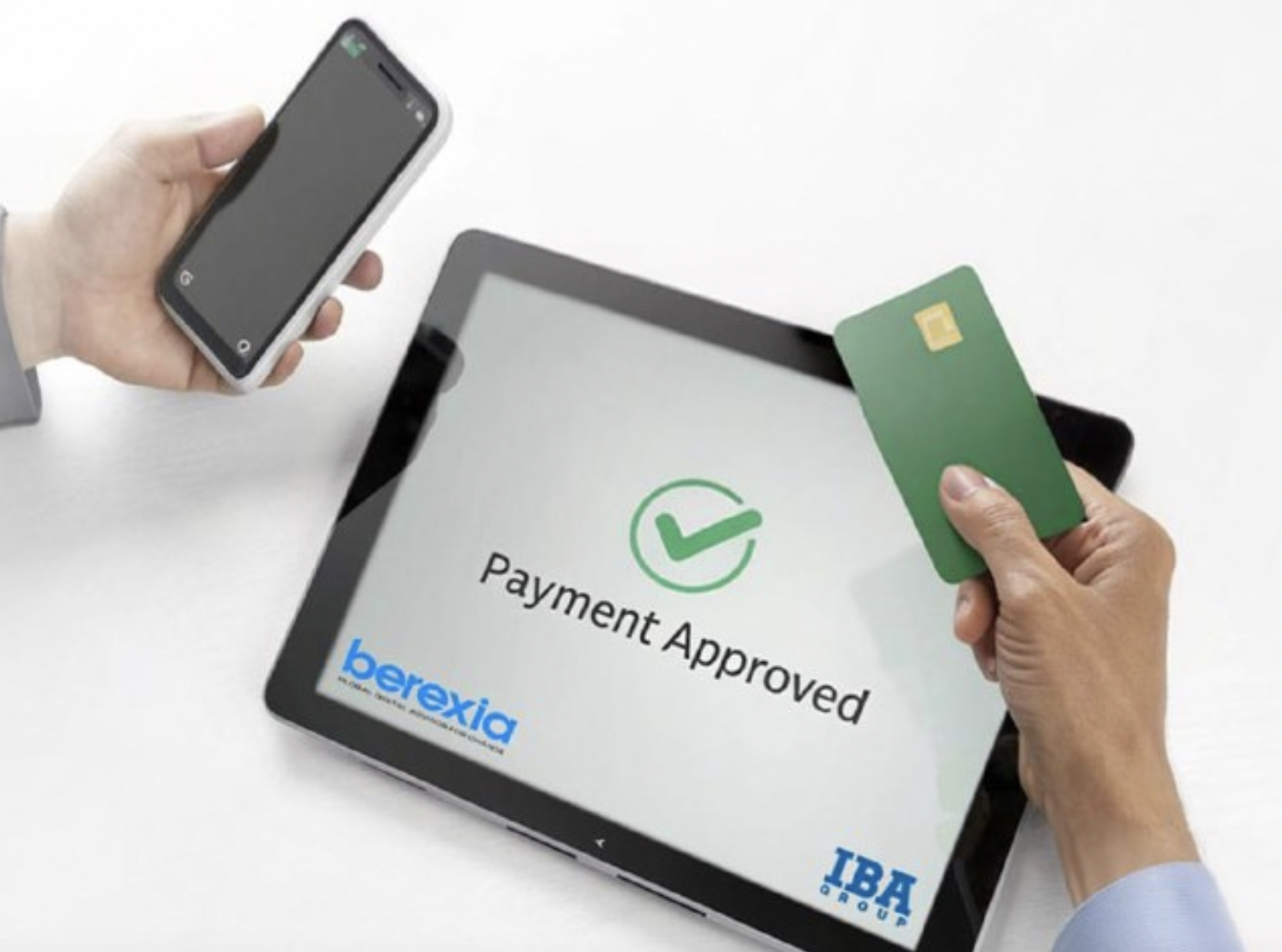 La solution SoftPOS développée par IBA Group et intégrée par Benexia. Crédit: IBA