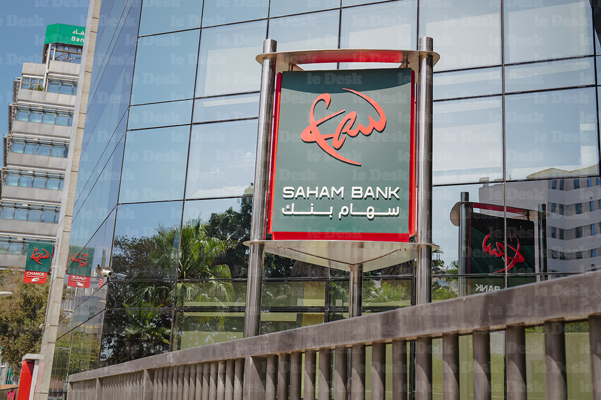 Le siège de Saham Bank à Casablanca. Crédit : Le Desk
