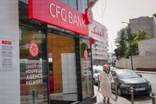 Une agence de CFG Bank. Crédit : Le Desk