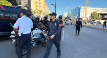 Mobilisation policière à Casablanca lors du Jour 3 des manifestations GenZ21