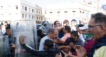 Manifestation GenZ212 à Casablanca. Crédit : Le Desk