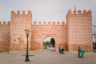 Porte de la médina de Rabat.
