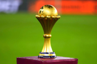 Le trophée de la Coupe d'Afrique des nations.