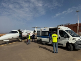 Un avion médicalisé mis à la disposition du ministère de la Santé. Crédit : MSPS