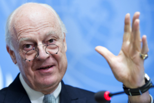 Staffan de Mistura, Envoyé personnel du secrétaire général de l'ONU pour le Sahara occidental. Crédit : UN Photo / Jean-Marc Ferré