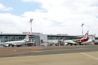 Des avions de RAM stationnés sur le tarmac de l'aéroport Mohammed V de Casablanca