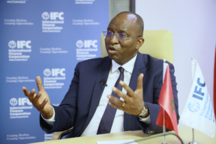 Le directeur régional de la Société financière internationale (IFC) pour l'Afrique du Nord, Cheick-Oumar Sylla