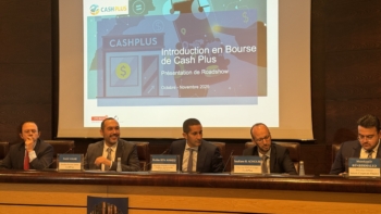 La fintech Cash Plus annonce son entrée en Bourse, à Casablanca. Crédit : Constance Sade / Le Desk