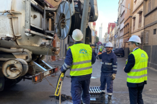 Lors d'une intervention technique d'agents de la SRM Casablanca-Settat.