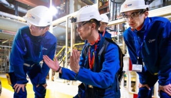 Des employés du groupe français EDF. Crédit : EDF