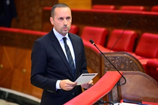 Amine Tehraoui, ministre de la Santé et de la Protection sociale, à la Chambre des représentants. Crédit : MAP