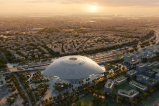 Une maquette numérique de la future gare Casa Sud, à Casablanca.