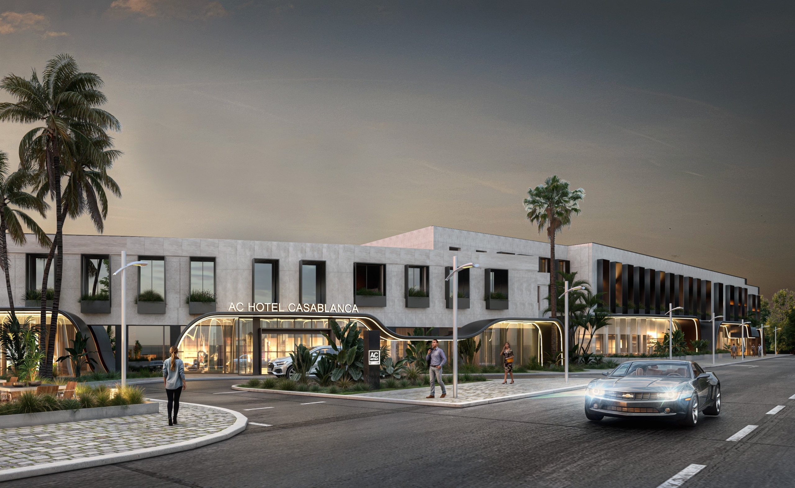l’AC by Marriott Casablanca La Corniche, attendu pour 2027, misera sur une esthétique moderne et épurée
