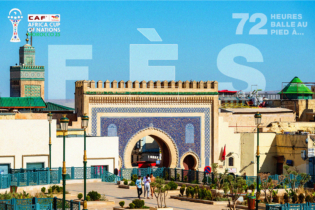 Bab Boujloud, l'une des portes de la médina de Fès.