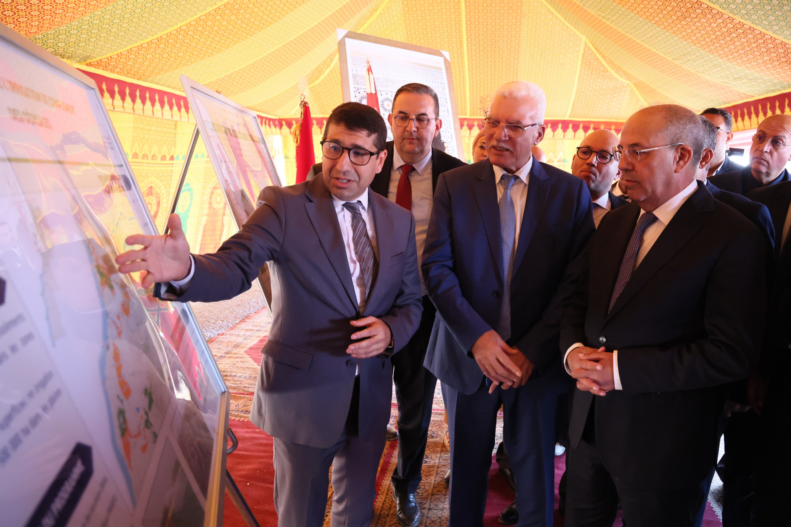 El Bouari en visite de terrain liée à des projets agricoles structurants dans les provinces d’El Jadida et de Benslimane
