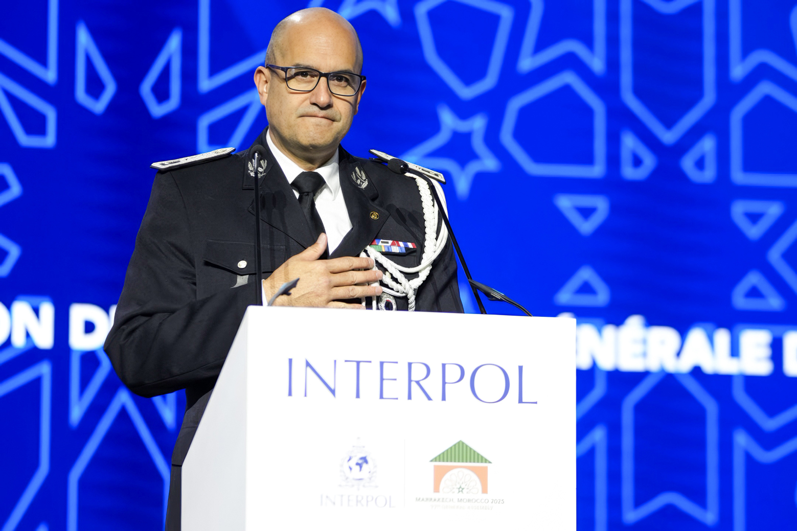 Lucas Philippe, nouveau président d'Interpol.